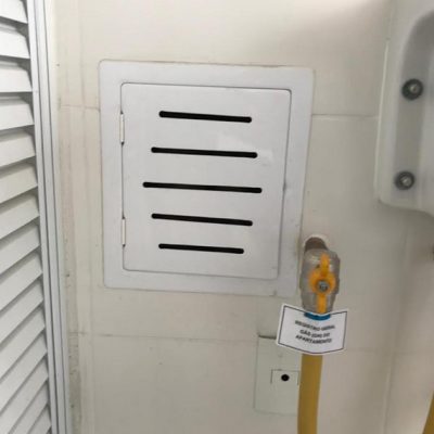 Tampa Shaft Ventilada a gás